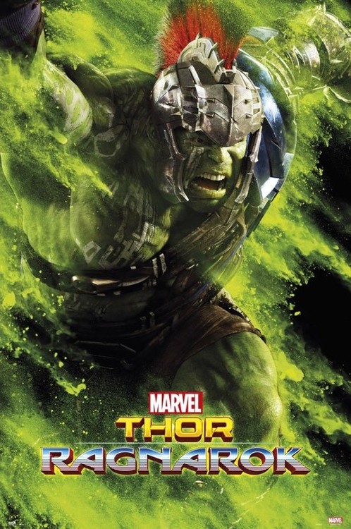 Plakát Thor: Ragnarok - Hulk Green Dust