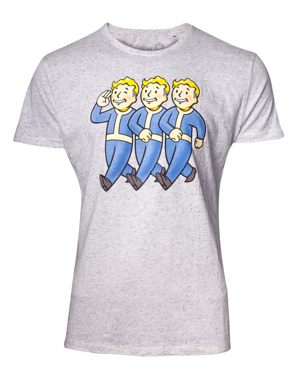 T-shirt Fallout - Three Vault Boys
