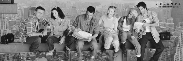Poster Friends - Lunch On Skyscraper