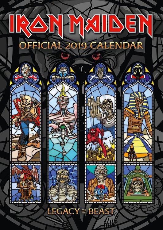 Kalender 2027 Iron Maiden