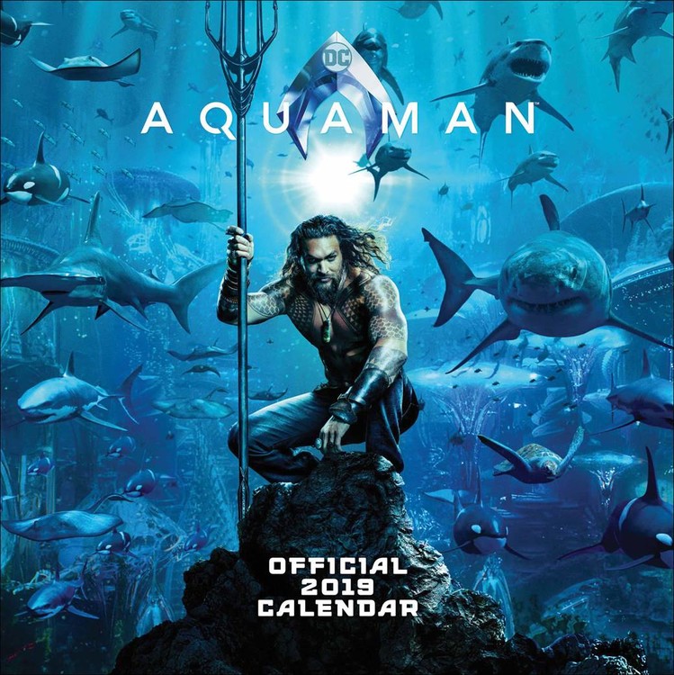 Calendario 2027 Justice League Aquaman