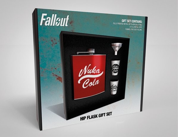 Flachmann: Geschenkset Fallout - Nuka Cola