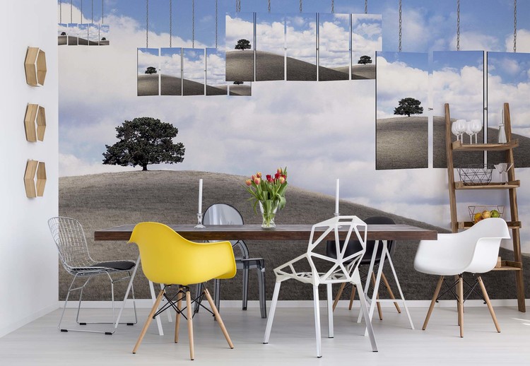 Wall Mural Two Trees