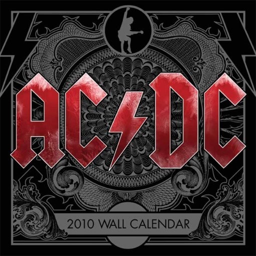 Calendario 2027 Official Calendar 2010 AC/DC