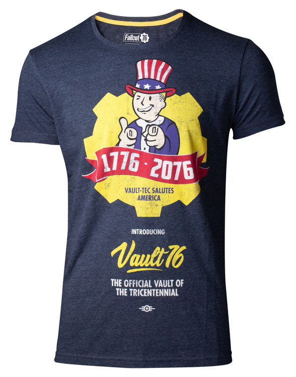 Camiseta Fallout 76 - Vault 76