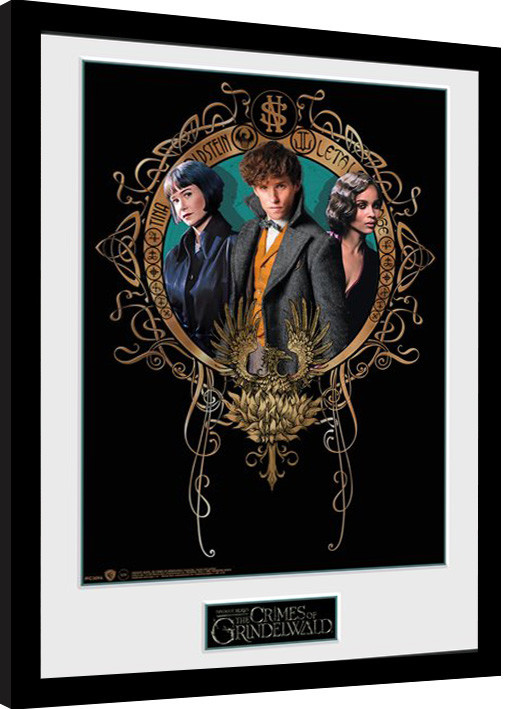 Poster înrămat Fantastic Beasts 2 - Trio