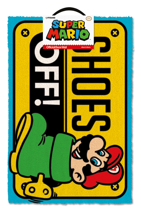 Fußmatte Super Mario - Shoes Off Colour