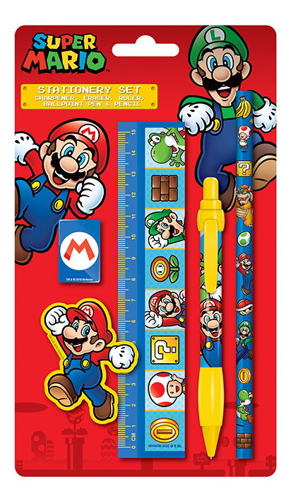 Schrijfaccessoires Super Mario