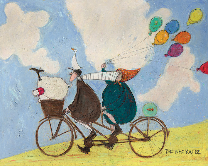 Obraz na płótnie Sam Toft - Be Who You Be