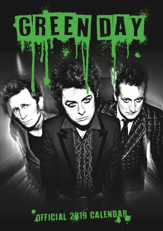 Naptár 2027 Green Day