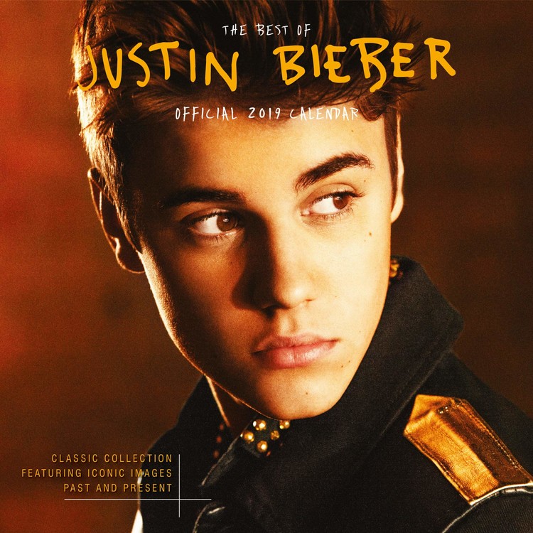 Naptár 2027 Justin Bieber