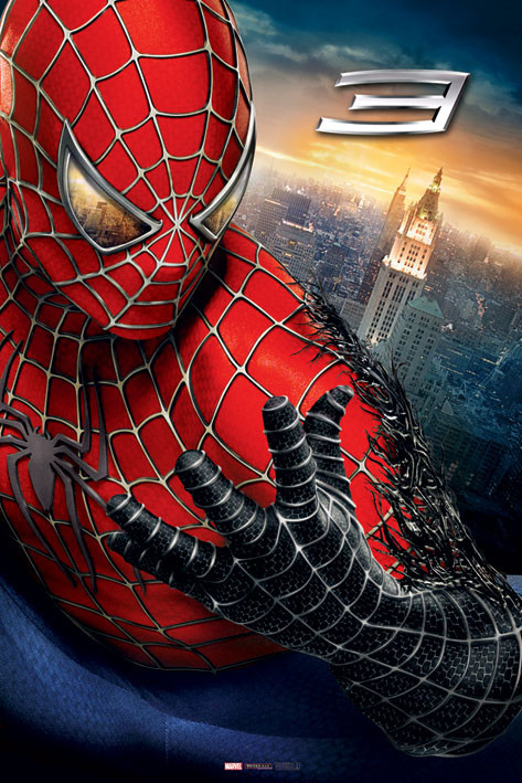 Poster SPIDER-MAN 3 - hacerse cargo de