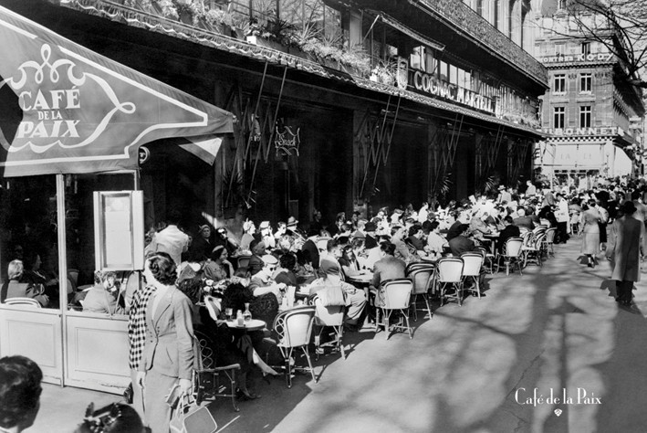 Poster Cafe de la Paix