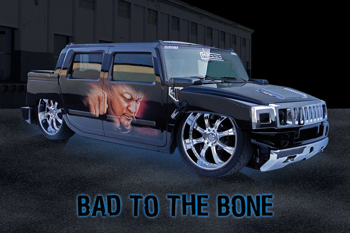 Plakát Bad to the bone - hummer