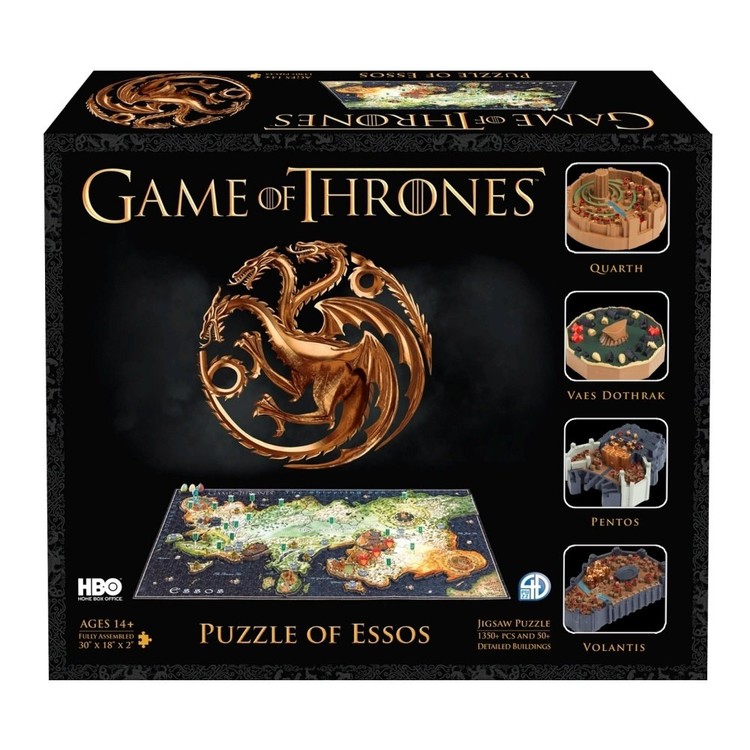 Puzzle Gra o tron - Essos 4D Cityscape