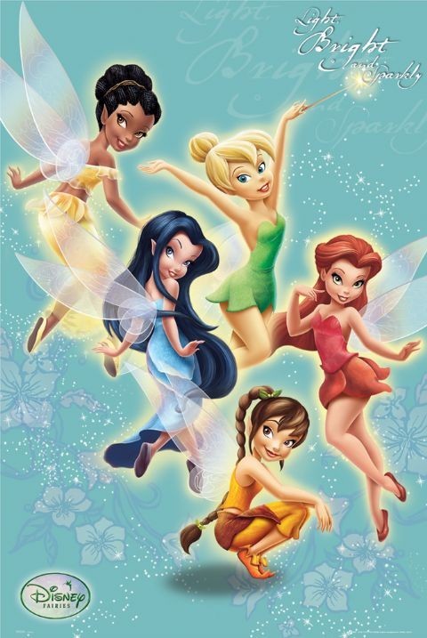 Poster DISNEY FAIRIES - sparkly
