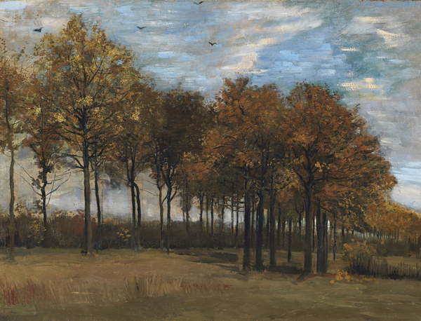 Vincent van Gogh - Obrazová reprodukce Autumn Landscape, c.1885, (40 x 30 cm)