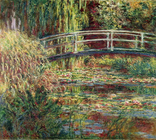 Claude Monet - Obrazová reprodukce Rybník s lekníny, (40 x 35 cm)