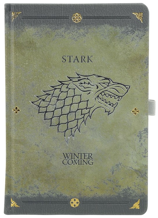 Quaderno Game Of Thrones - Stark Worn Premium