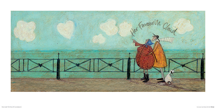 Art Print Sam Toft - Her Favourite Cloud II