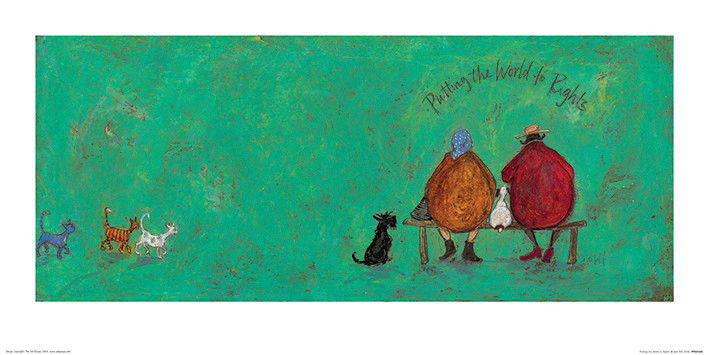 Stampa d'arte Sam Toft - Putting the World to Rights
