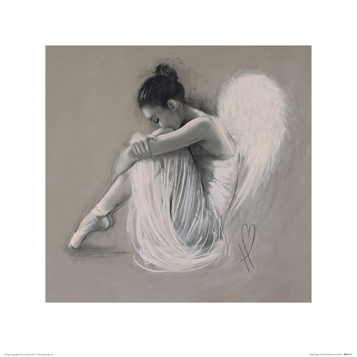 Kunstdruk Hazel Bowman - Angel Wings IV