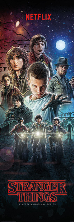 Plakat, Obraz Stranger Things - One Sheet | Plakaty ścienne | 3+1
