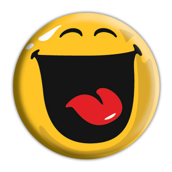 Insignă SMILEY - Happy