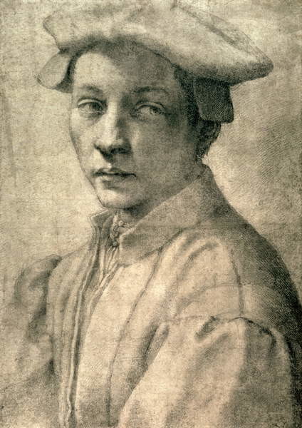 Levně Plakát, Obraz - Portrait of Andrea Quaratesi, c.1532, Michelangelo Buonarroti, 30 × 40 cm