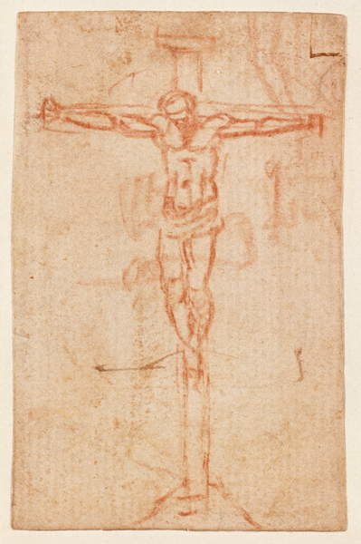 Levně Plakát, Obraz - Christ on the Cross, Michelangelo Buonarroti, 26.7 × 40 cm