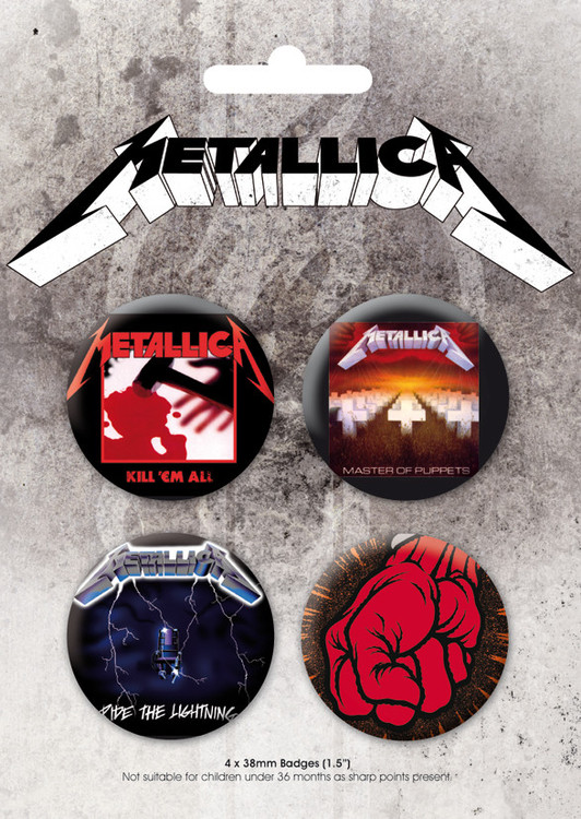 Speldjesset METALLICA - albums