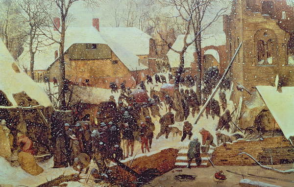 Plakát, Obraz - The Adoration of the Magi in the Snow, 1567, Pieter the Elder Bruegel, × cm