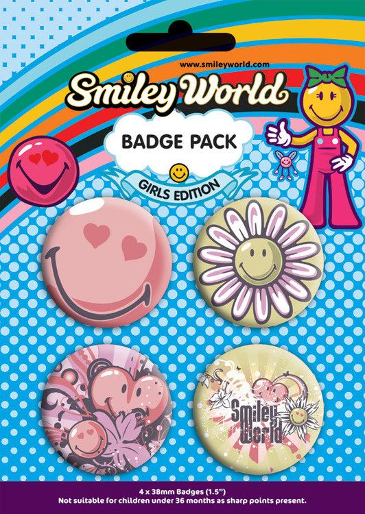 Speldjesset SMILEY - girls pack