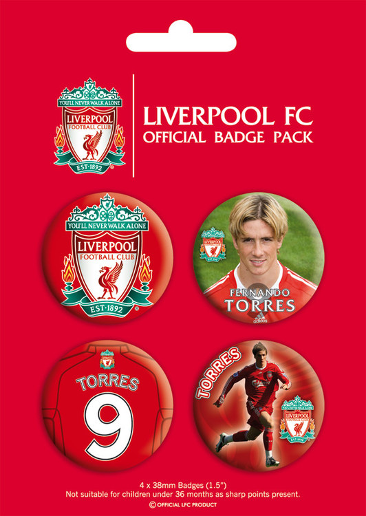 Ansteckerset LIVERPOOL - torres