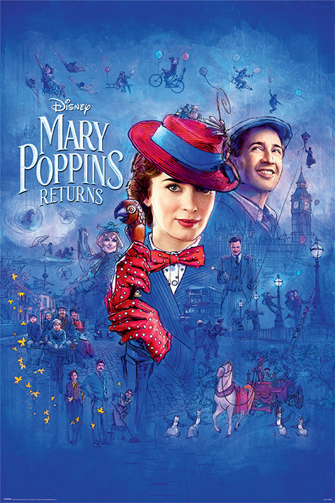 Poster Mary Poppins Returns - Spit Spot