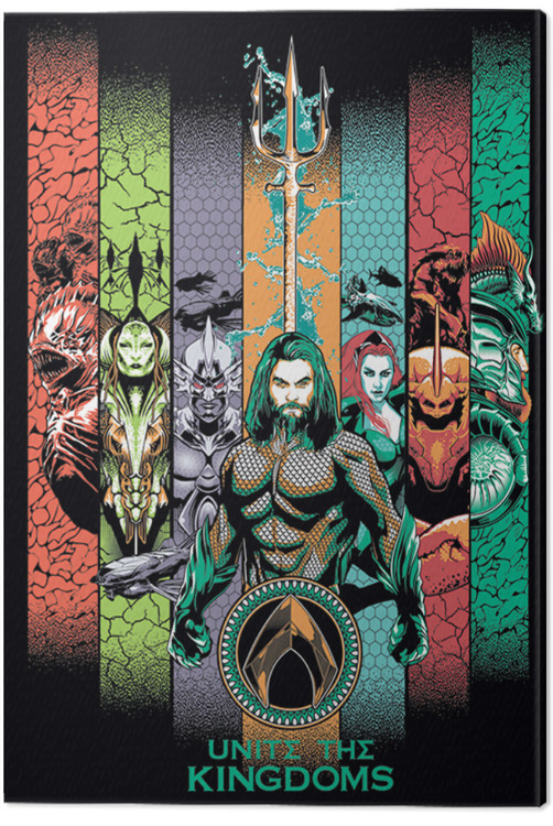 Obraz na płótnie Aquaman - Unite the Kingdoms