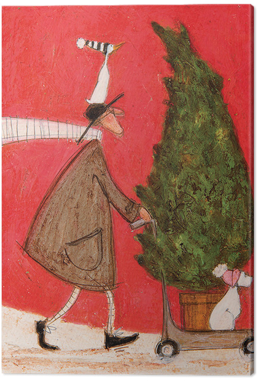 Obraz na płótnie Sam Toft - Little Silent Christmas Tree