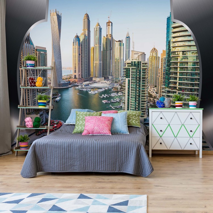 Fototapeta Dubai City Skyline