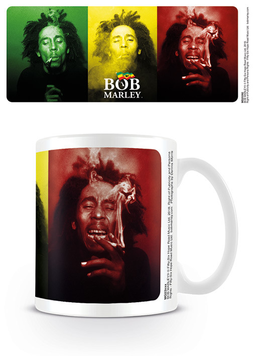 Tazza Bob Marley - Tricolour Smoke