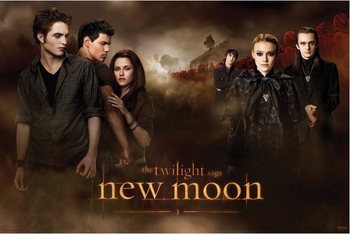 Poster TWILLIGHT NEW MOON - threesome