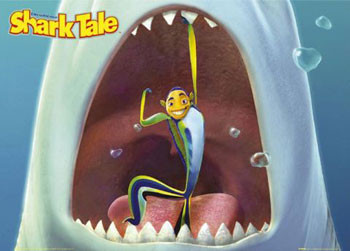 Poster SHARK TALE  -  mouth