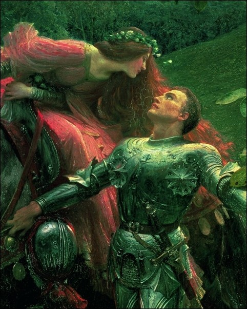 Umělecký tisk Dicksee - La Belle Dame Sans Merci