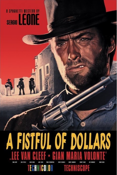 Plakát FISTFULL OF DOLLARS