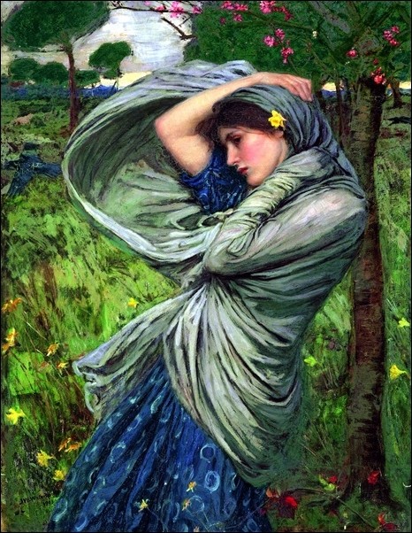 Reproduction d'art Waterhouse - Boreas