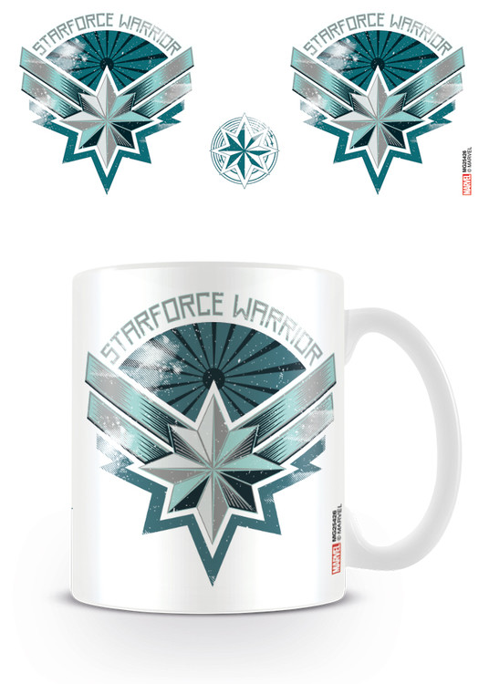 Koffie mok Captain Marvel - Starforce Warrior