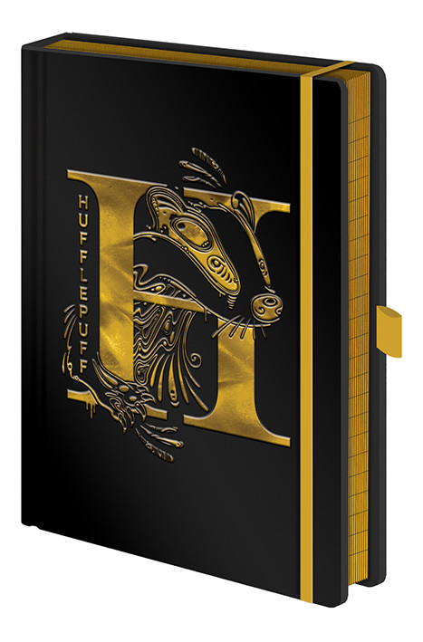 Carnet Harry Potter - Hufflepuff Foil
