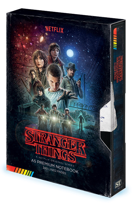 Carnet Stranger Things - VHS