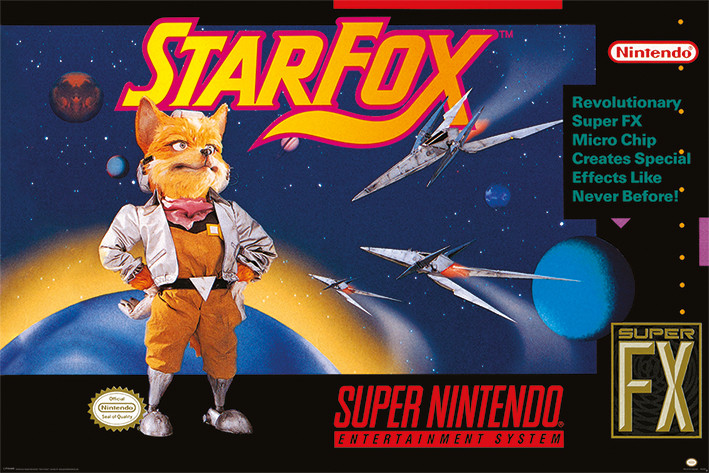 Poster Super Nintendo - Star Fox