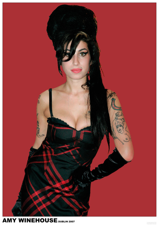 Plakát, Obraz - Amy Winehouse - Dublin 2007, 59.4x84 cm