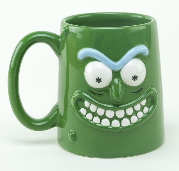 Koffie mok Rick and Morty - Pickle Rick